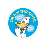 I'm a Water Saver! Sticker Roll