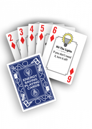 Energy Saving Playing Cards