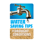 Water Saving Tips in Drought Conditions