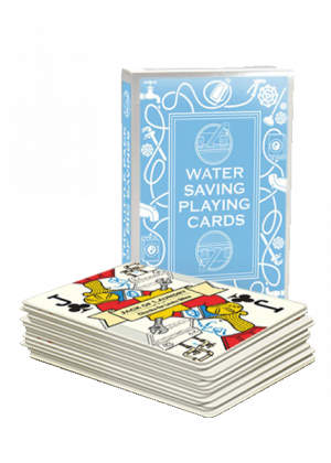 Water Saving Playing Cards