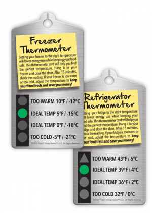 Refrigerator/Freezer Thermometer
