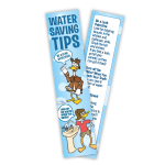 Water Saving Bookmark