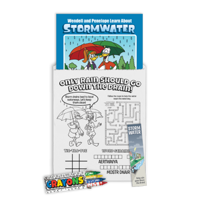 Stormwater Coloring Book Activity Kit - Education & Outreach
