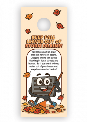 Fall Leaves Door Hanger - Image 1