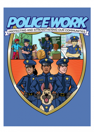 Police Work Activity Book