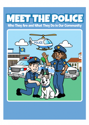 Meet the Police Coloring Book
