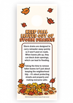 Fall Leaves Door Hanger - Image 2