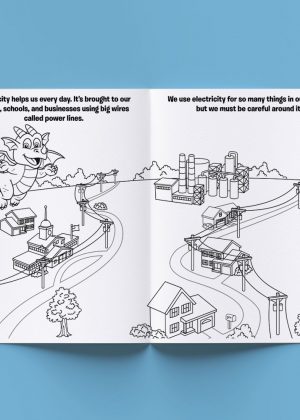 Power Line Safety Coloring Book - Image 3