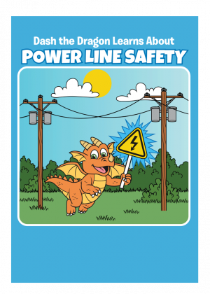 Power Line Safety Coloring Book