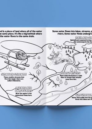 Watershed Protection Coloring Book - Image 2