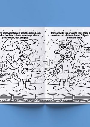 Watershed Protection Coloring Book - Image 3