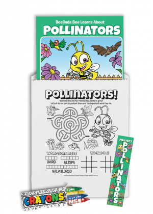 Pollinators Coloring Book Activity Kit - Image 1