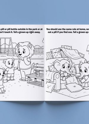 Staying Safe Around Medicine Coloring Book - Image 3