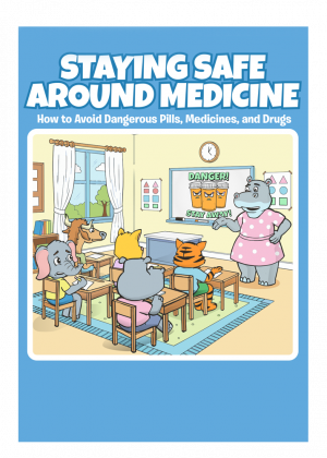 Staying Safe Around Medicine Coloring Book - Image 1